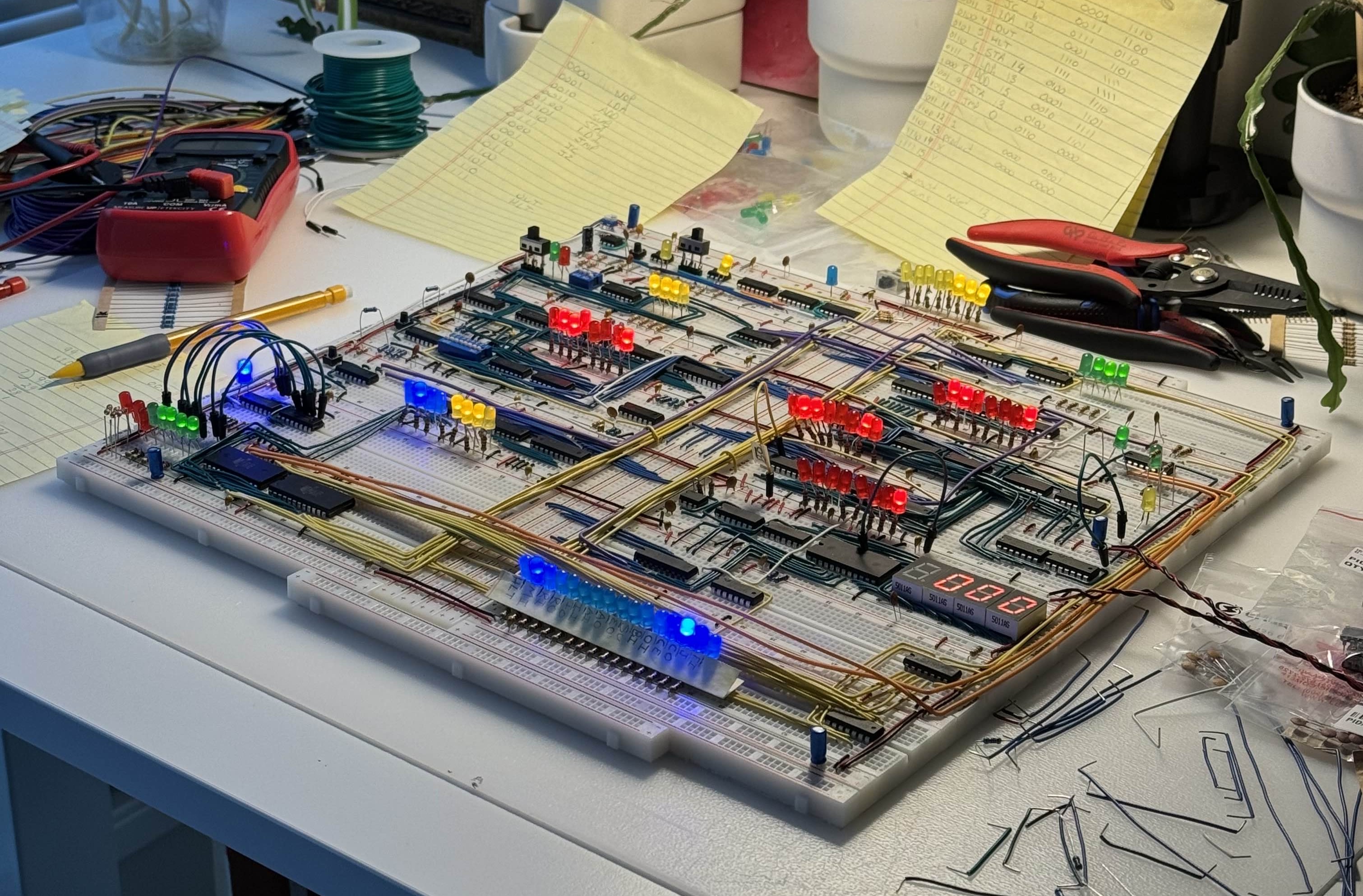 8-Bit Breadboard Computer
